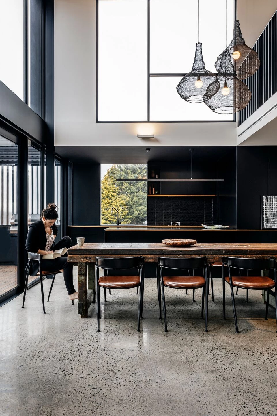 澳大利亚霍巴特 Knocklofty 住宅，打造现代仓库风格家庭空间-21