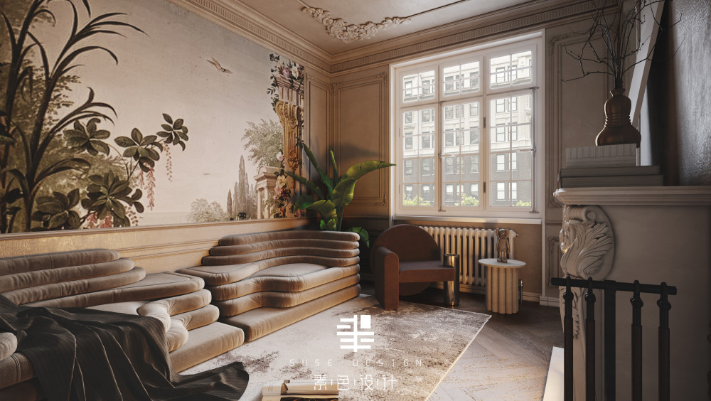 复古欧式家居设计 | 谢 PG 的素色韵味-10