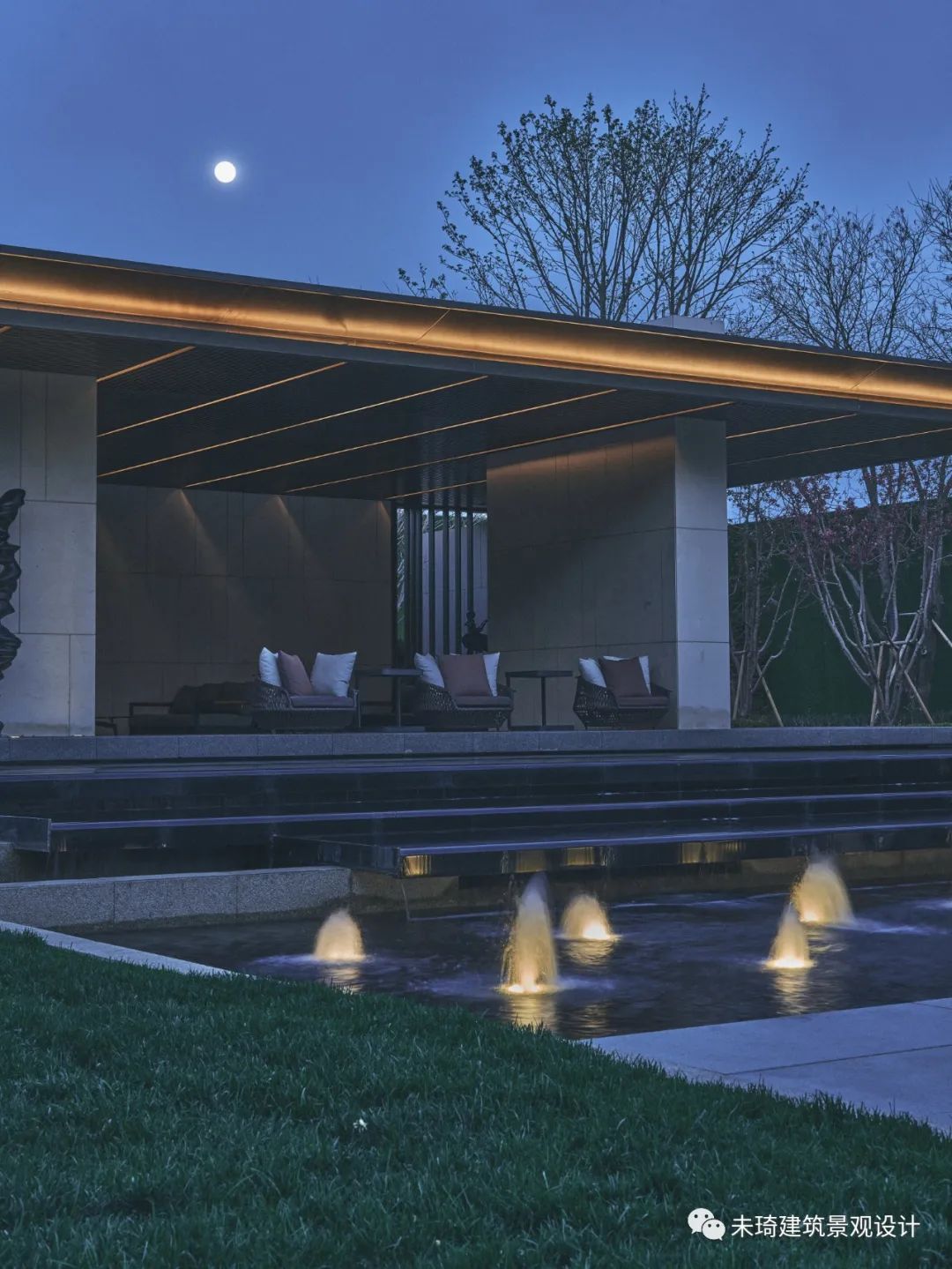 沈阳龙湖·云峰原著示范区 | 现代简约与艺术交融的景观设计-121