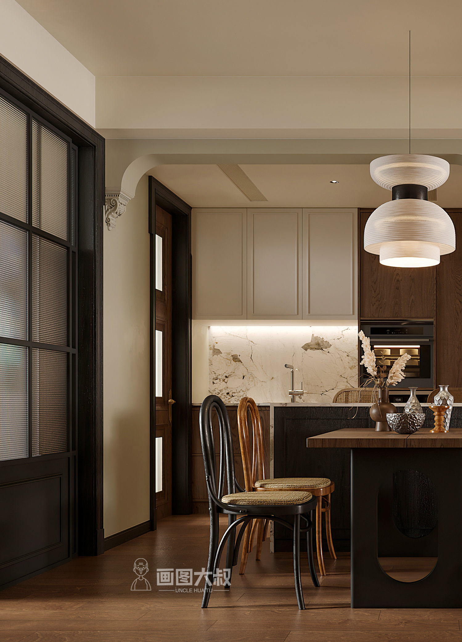 复古风效果图表现-11