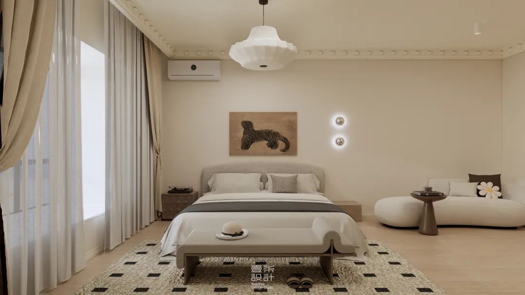 国际公馆室内设计,中海·九樾室内设计,中建·幸福城室内设计等丨壹柒设计-16