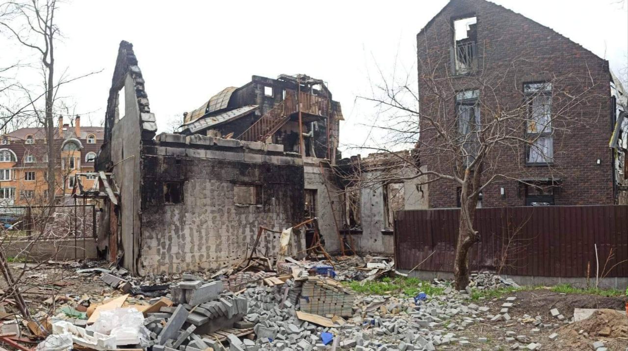 Rebuild of House, Irpin, Ukraine-3