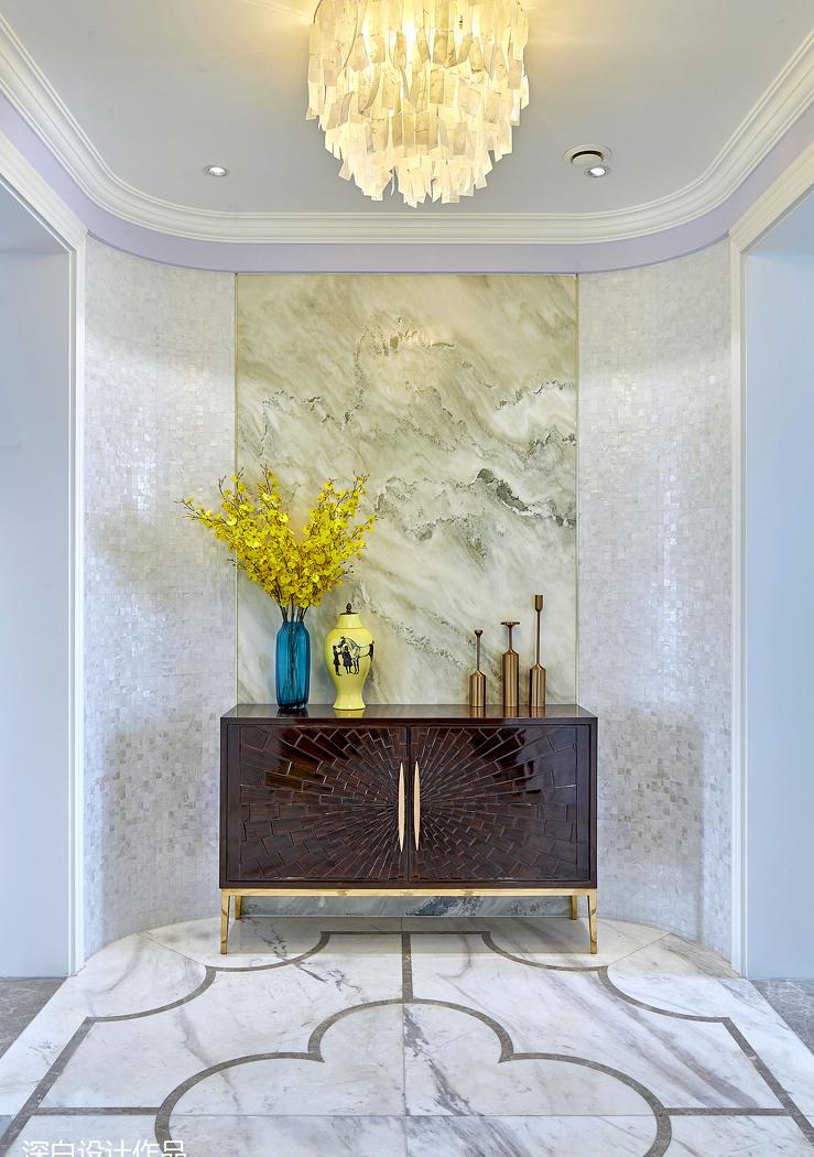 平层丨【深白设计 】美国蝶梦-0