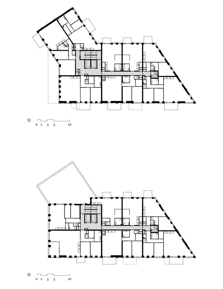 荷兰’s·Hertogenbosch 混合功能建筑-33