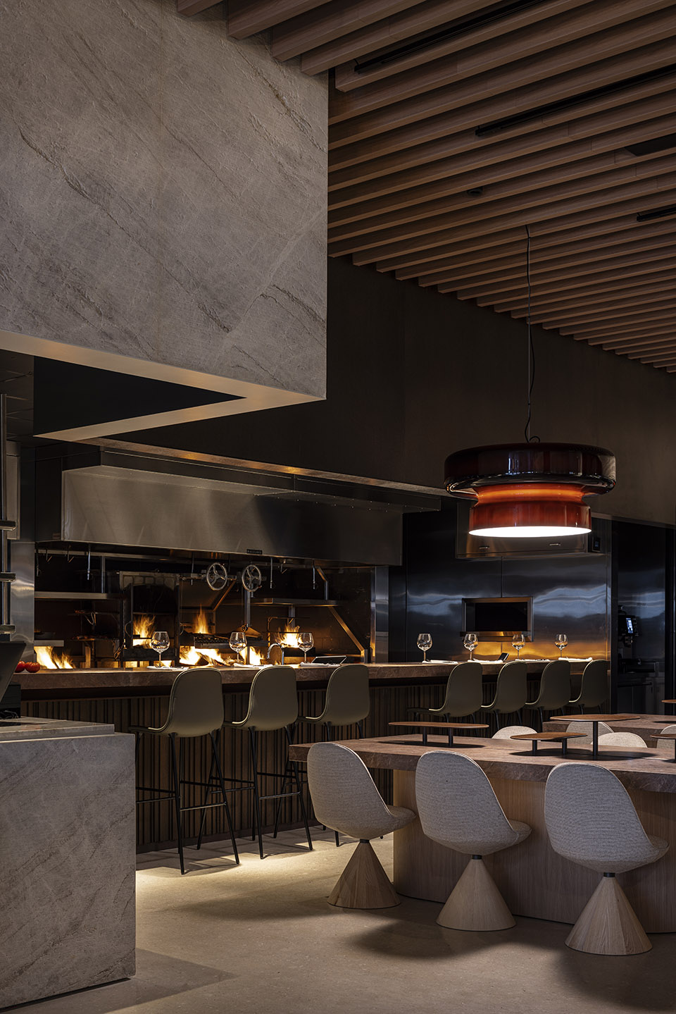 Malka餐厅丨美国丨Kimmel Eshkolot Architects-20