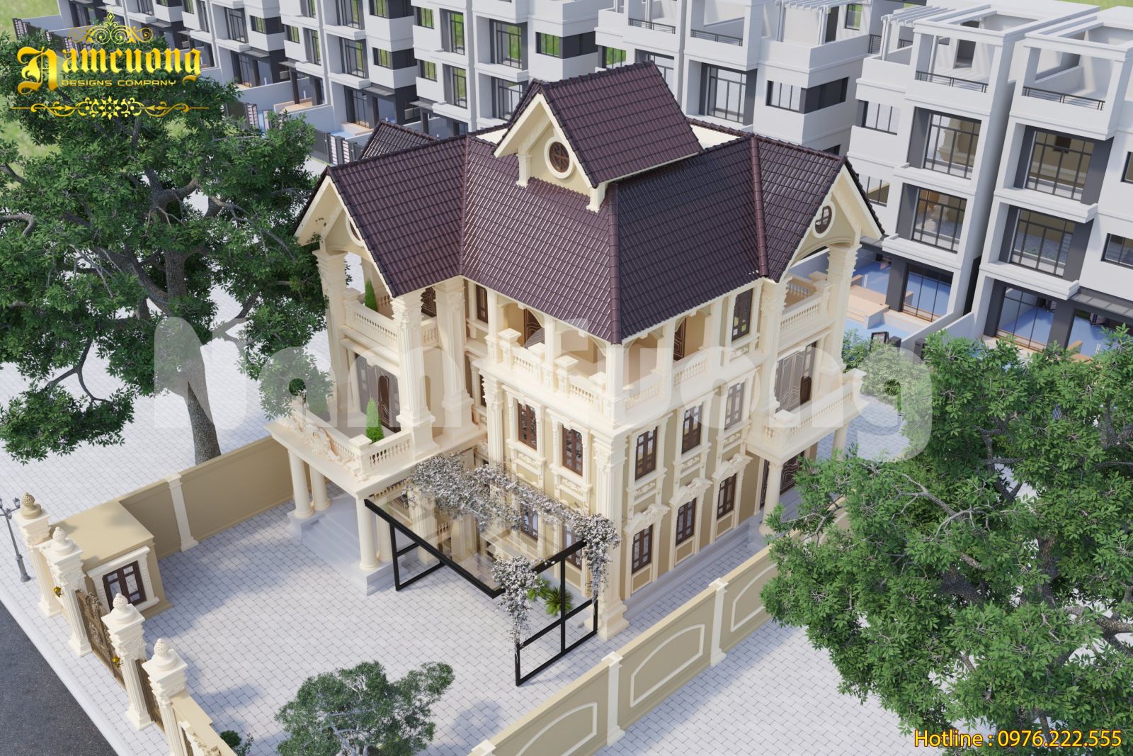 法式风情办公空间设计 · 越南河内 Nam Cương 公司办公楼-10