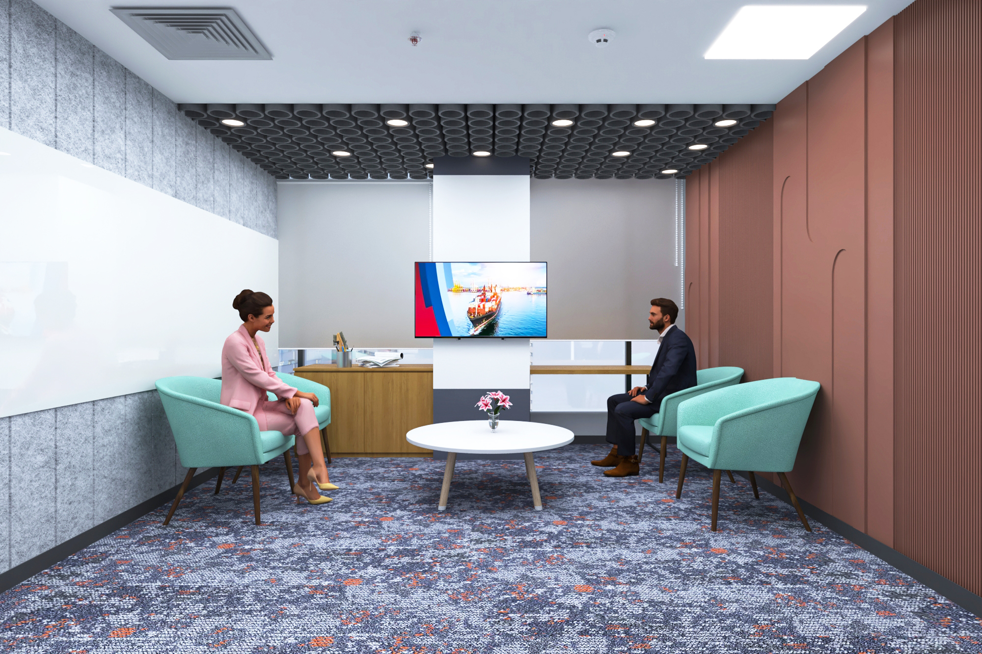 House of Shipping现代办公室室内设计与可视化-11