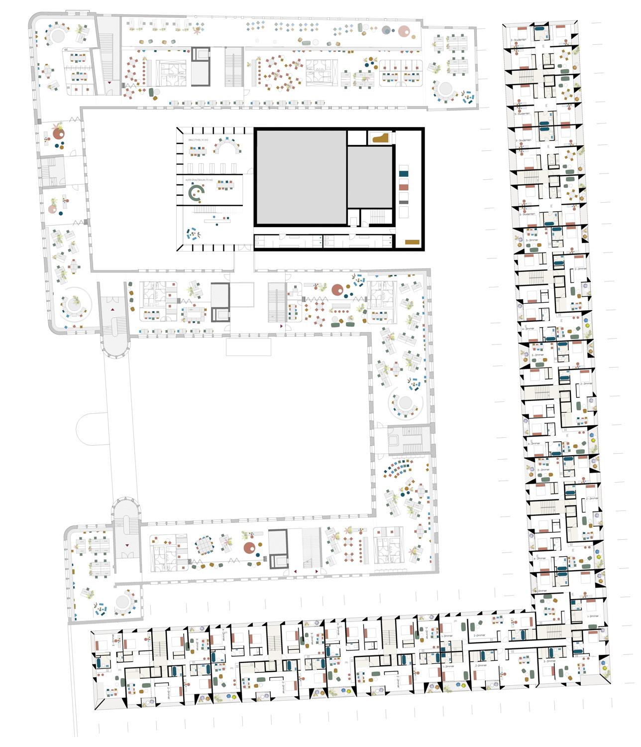融合战后工业建筑与当代文化的德国 Colonia 社区中心-6