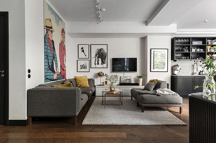 城市中心梦幻家园 | 明亮舒适的一楼公寓带私人庭院-1