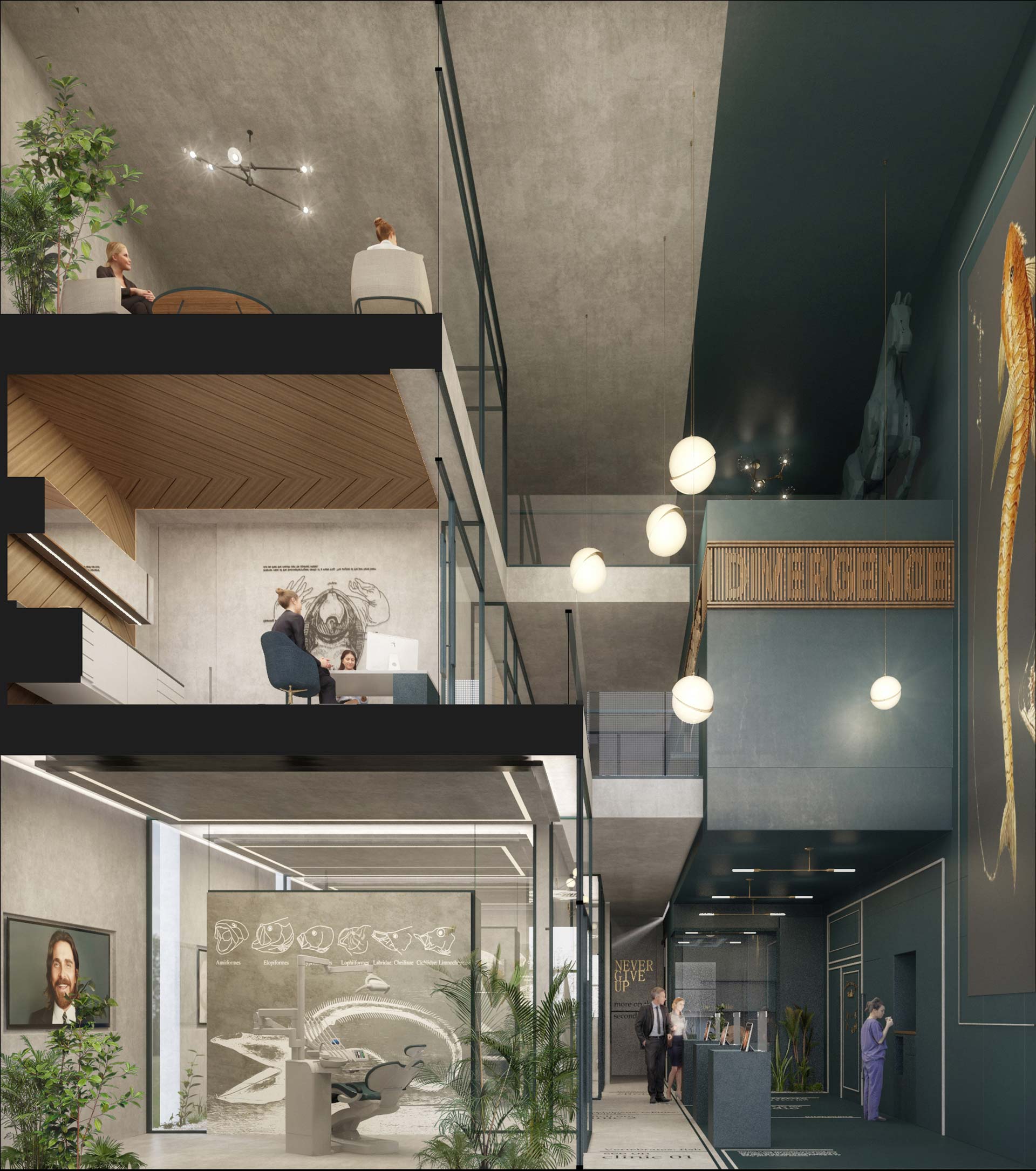 迪弗真丝牙科综合诊所（注：Divergence若音译为迪弗真丝，需结合实际可能是该牙科诊所名字，若有其他准确名称信息可替换） 丨土耳其安卡拉丨Ipek Baycan Architects-10