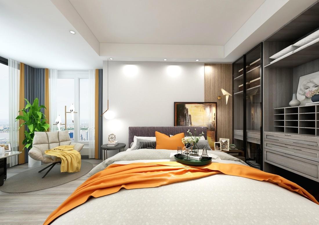 现代轻奢,152㎡品质生活空间设计-8