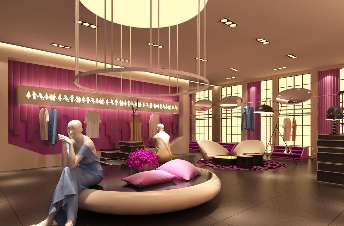 
服装品牌店铺设计 -1