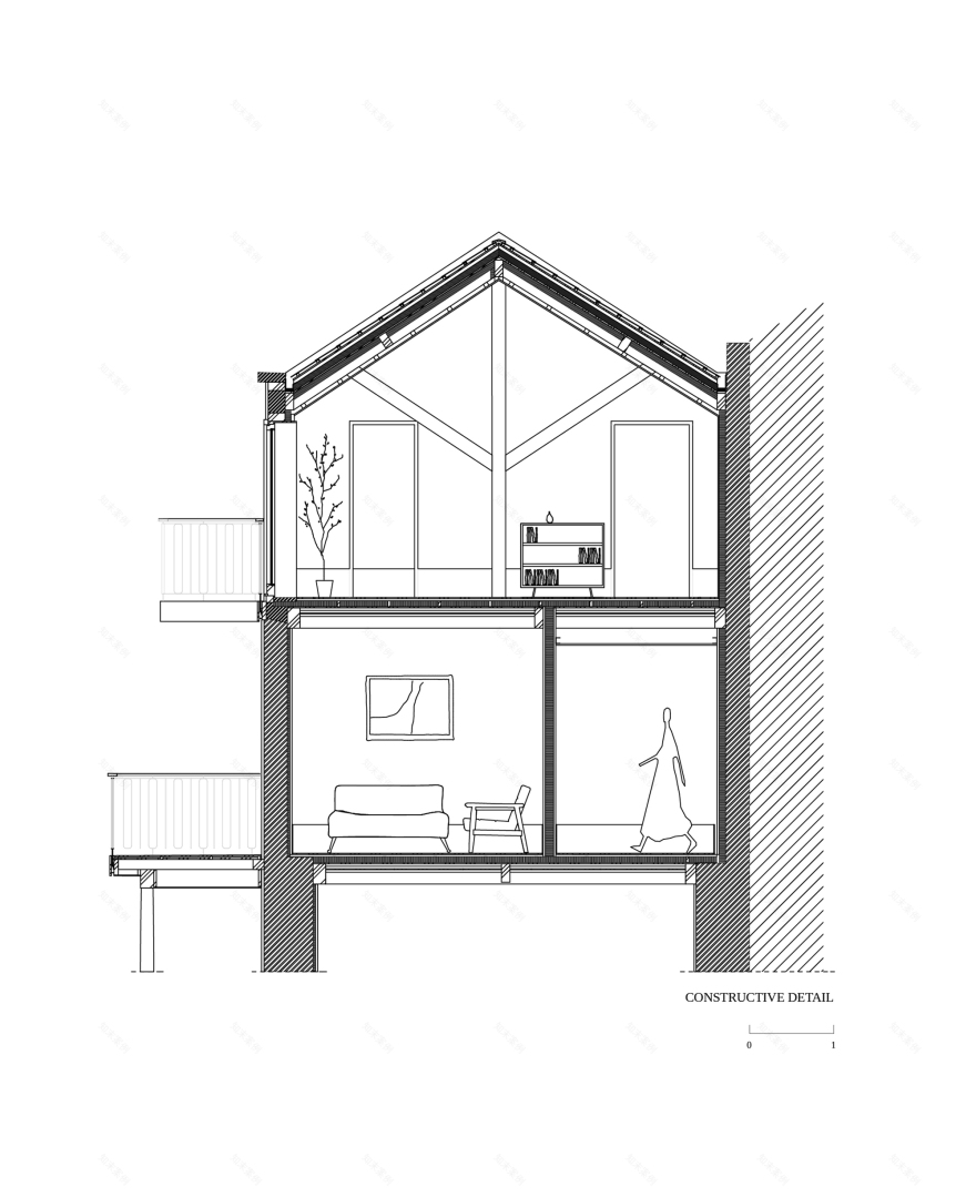 葡萄牙波尔图 Monte dos Judeus 74 公寓修复项目——新旧融合的魅力-27