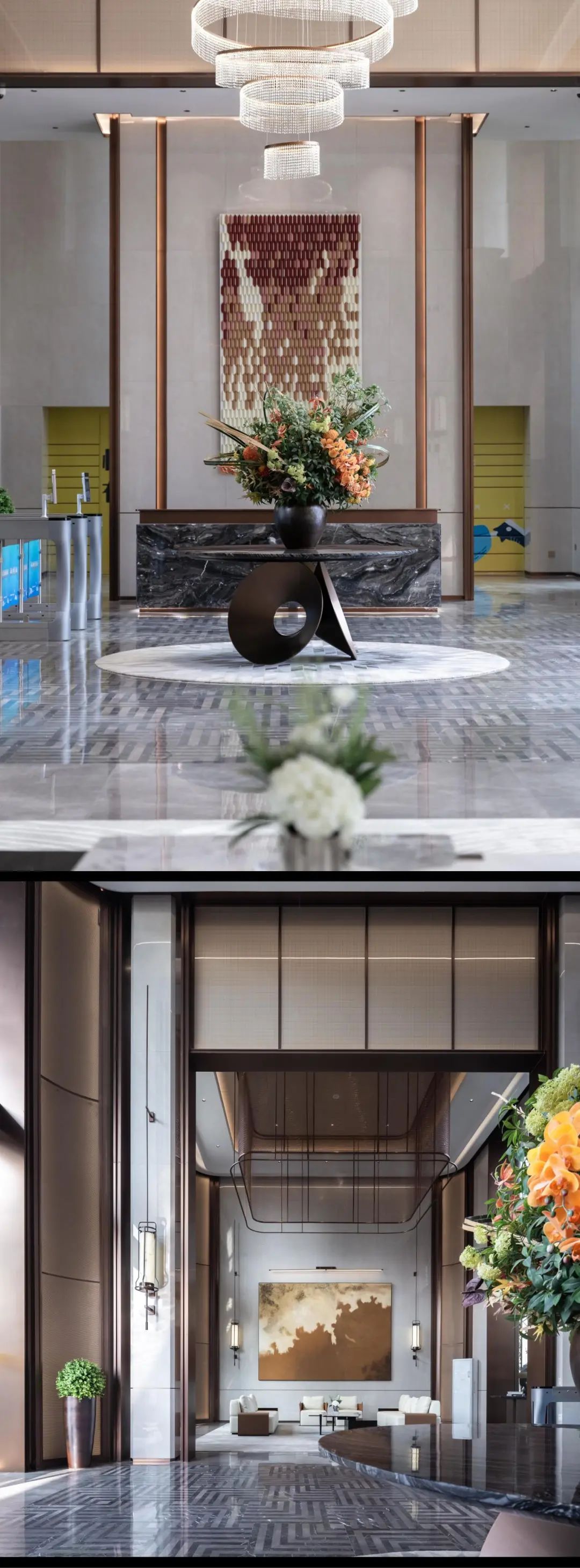 南康·滨江云宸社区大堂&南山原著售楼处丨中国江西丨张恒空间设计-7