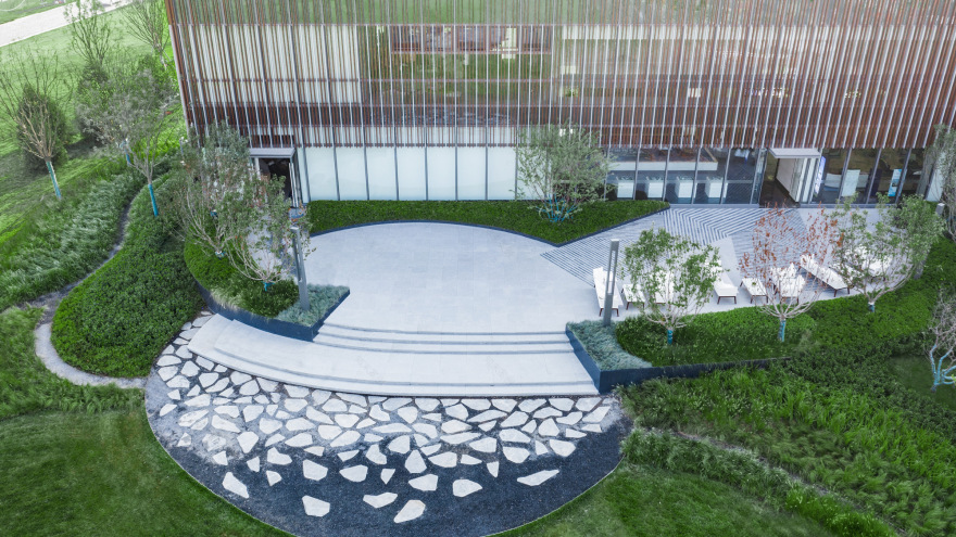 雅居乐滨河雅郡展示区及社区公园景观-27