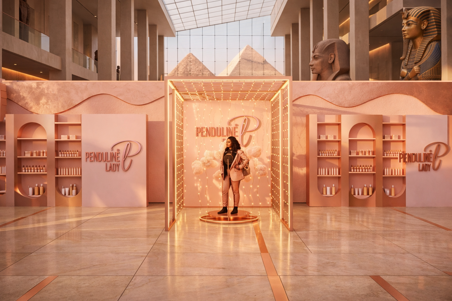 Penduline lady Event at Grand Egyptian Museum-6