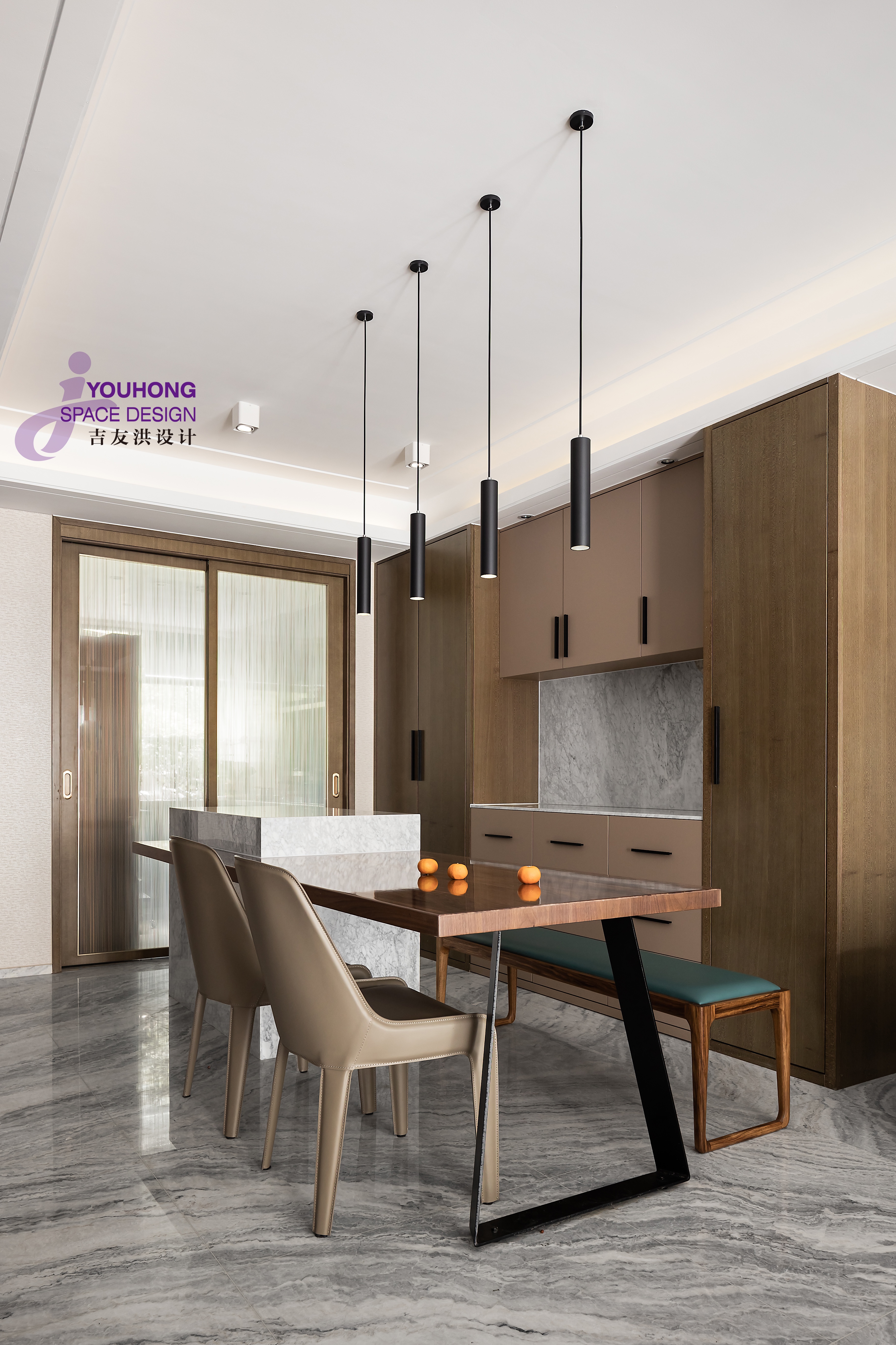 绿地凤起和鸣叠墅改造丨吉友洪室内设计工作室-21