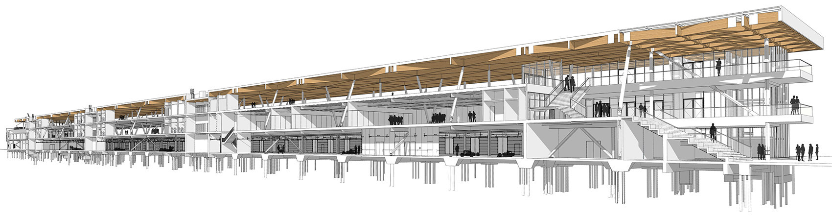 F1加拿大站围场，蒙特利尔 / Les architectes FABG-8