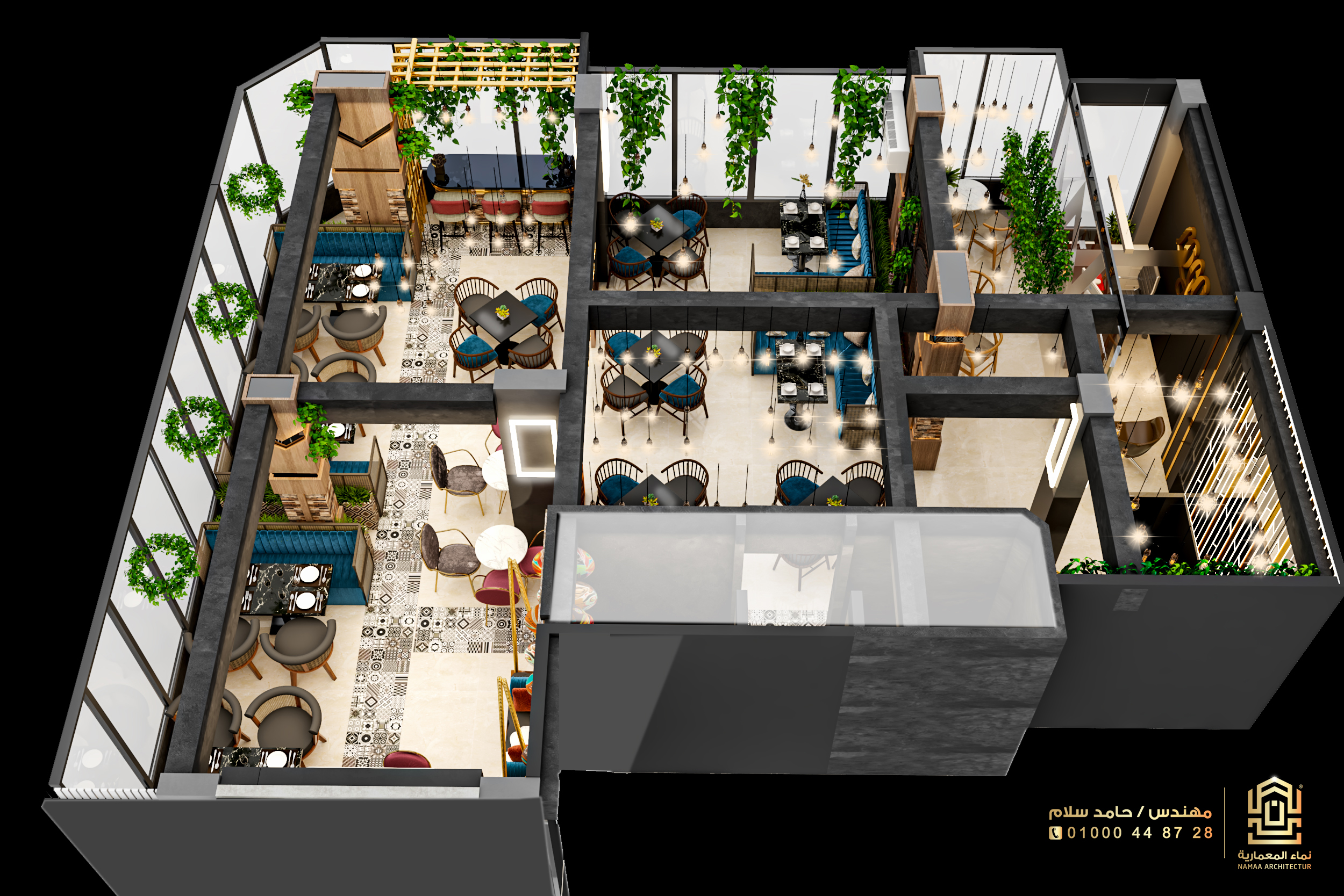 Interior & Exterior Café-6