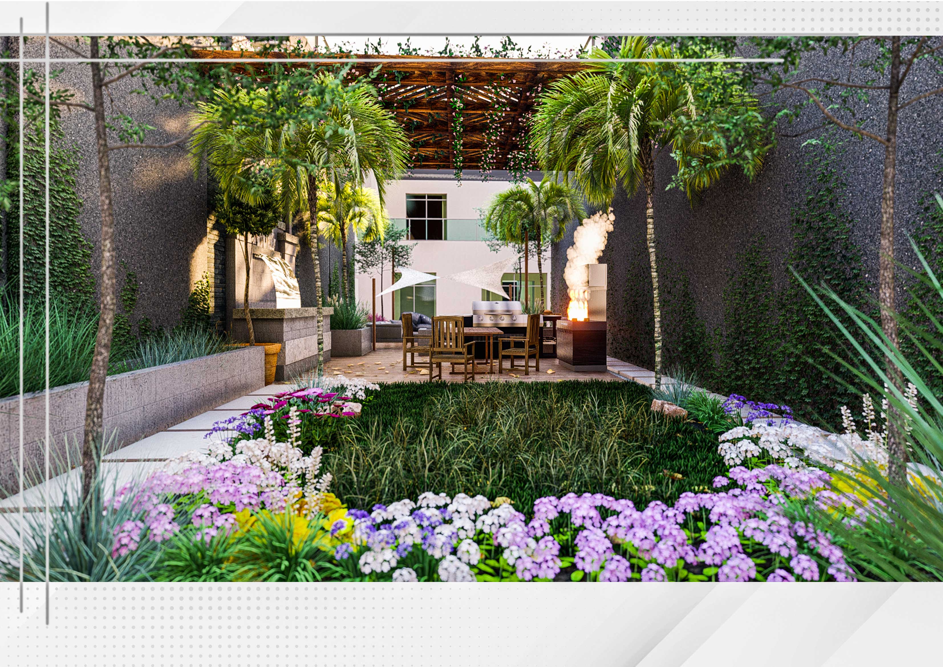 沙特阿拉伯现代别墅花园设计丨沙特阿拉伯-10