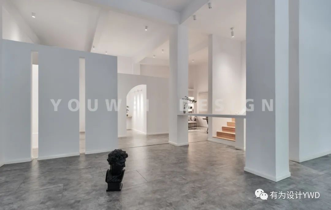 佛山金鱼宴会设计工作室 | 极简纯白与自然木色的完美结合-72