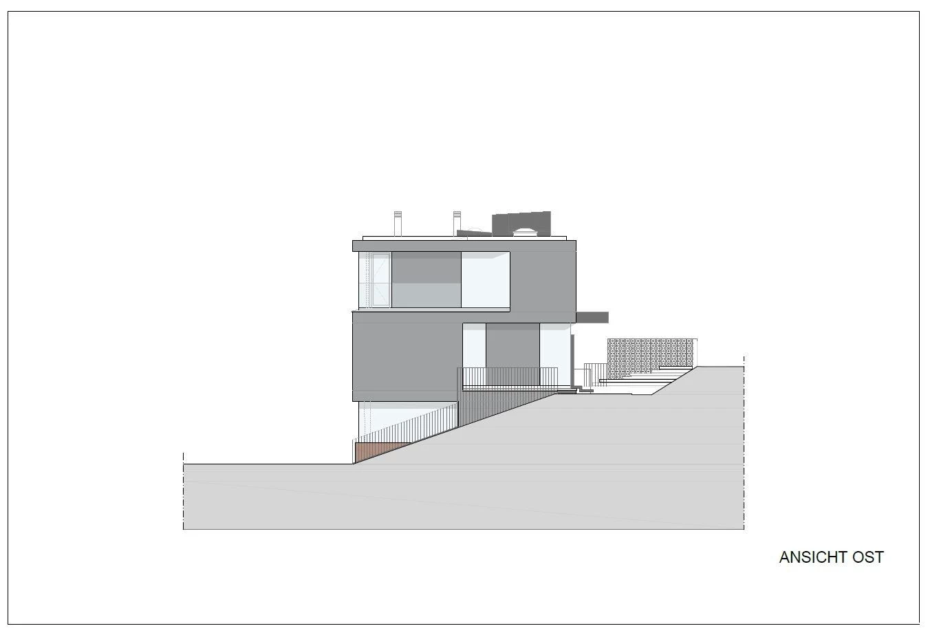 维也纳郊外森林中的“宽屏”之家-29