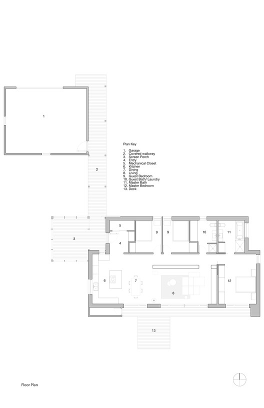 缅因州南部高性能库辛斯河住宅-14