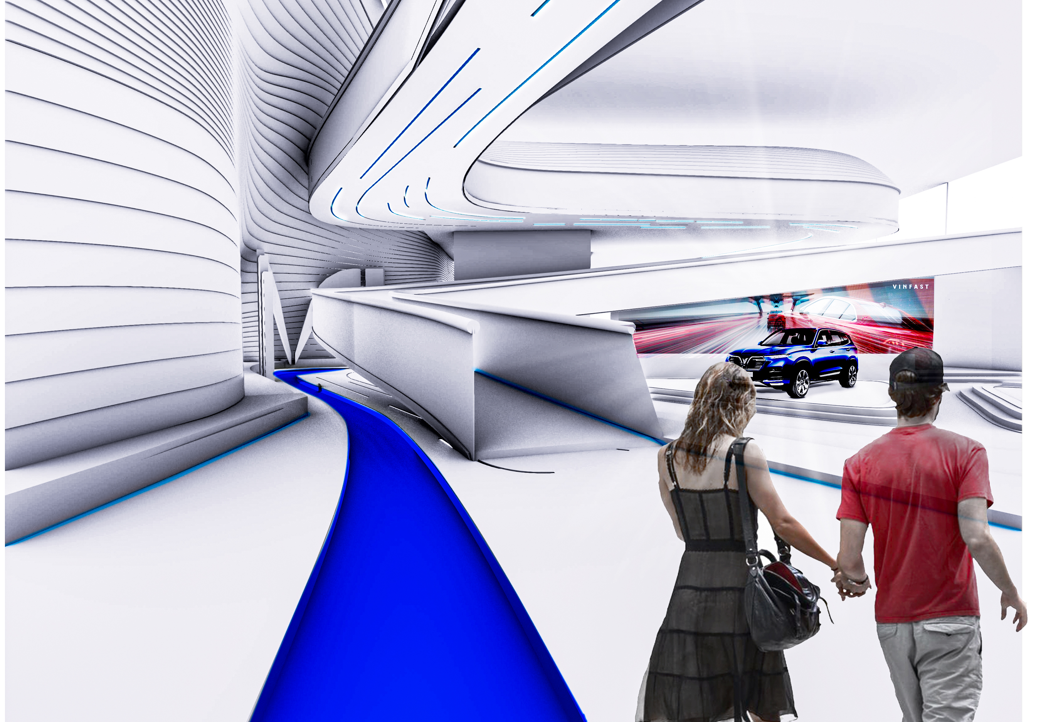 Vinfast 展厅设计竞赛获奖者丨美国纽约-13