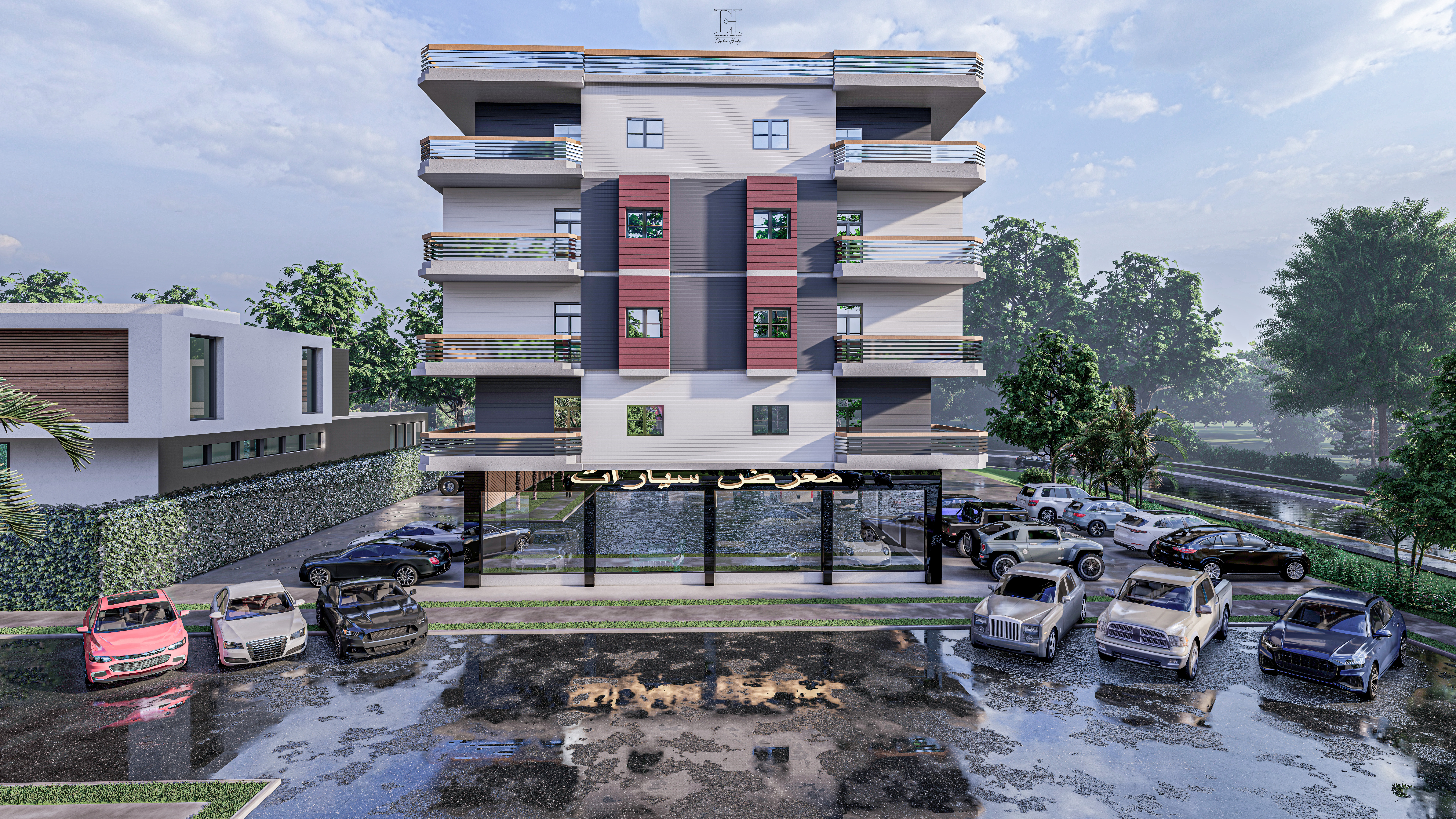 现代家居设计（含汽车展厅）丨埃及丨Ibrahim Hamde-10