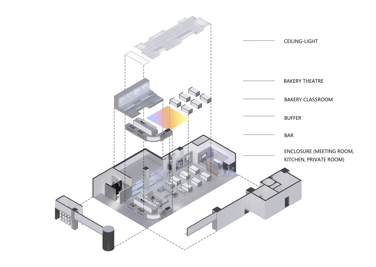 上海 MYLINK 烘焙剧场丨中国上海丨拾集建筑-57