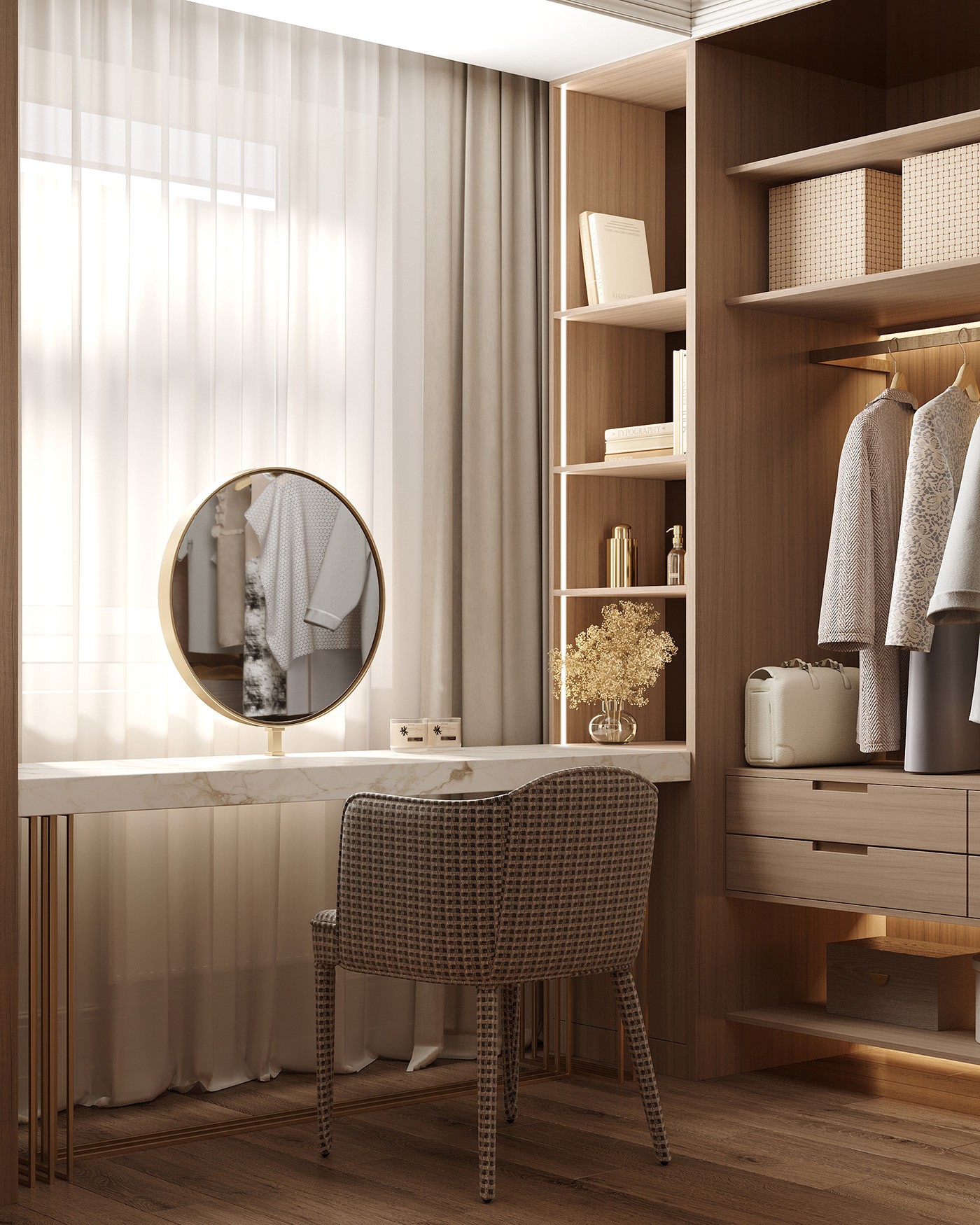 浅色系公寓设计 高级又有格调！-21