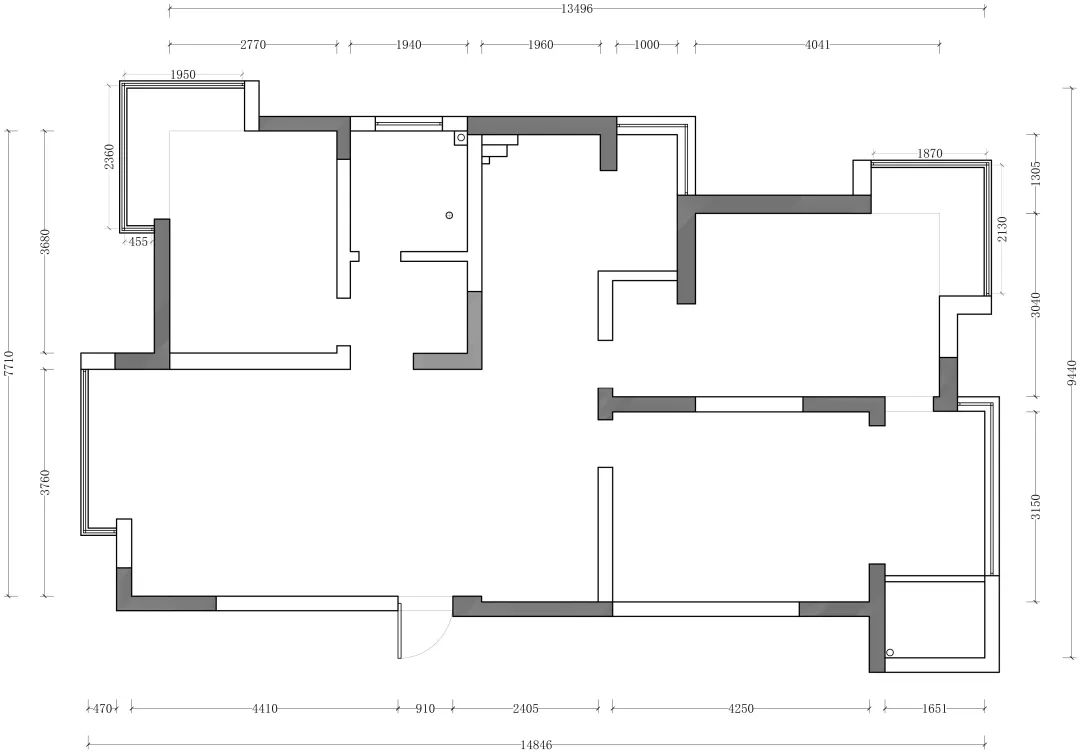逾白 · 115㎡纯白空间,开放式客餐设计丨中国南京丨熹维设计-8