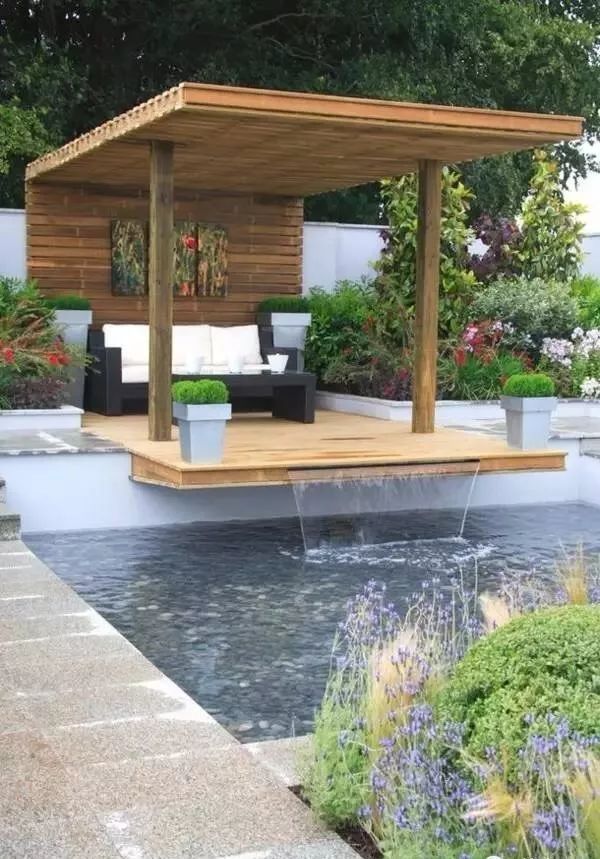 山水相依，自然灵动的庭院水景设计-15