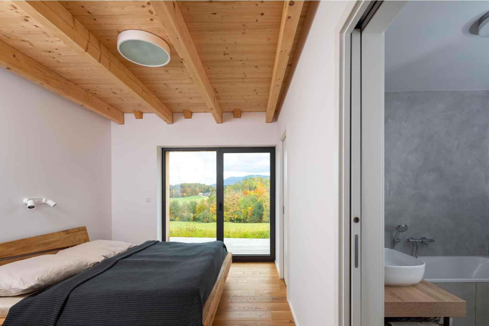 比克山区开放式居住空间木结构建筑设计丨捷克丨Kamil Mrva Architects工作室-33