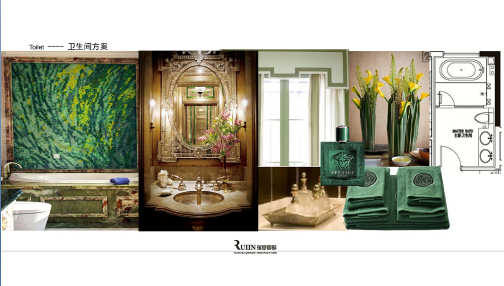 16套新古典风格样板间软装搭配设计案例-26