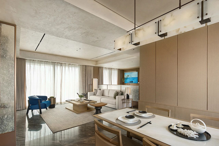 富基云珑府·鑫岸之家丨中国深圳丨诗意空间设计-13