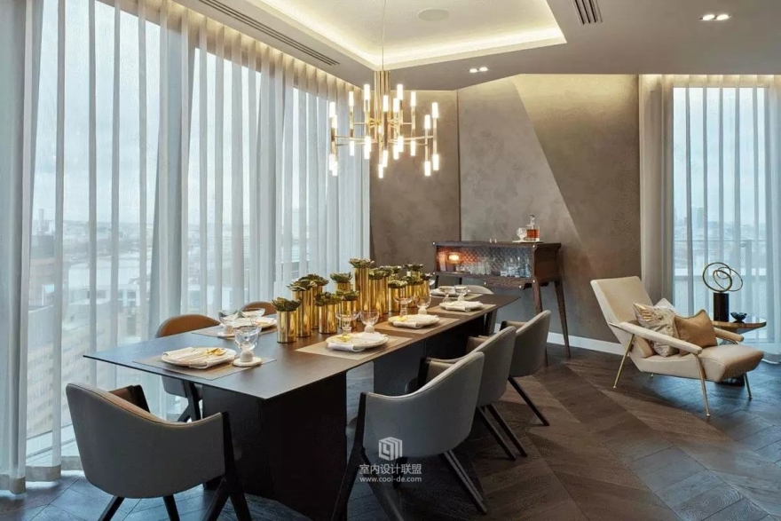 伦敦豪华公寓设计-6