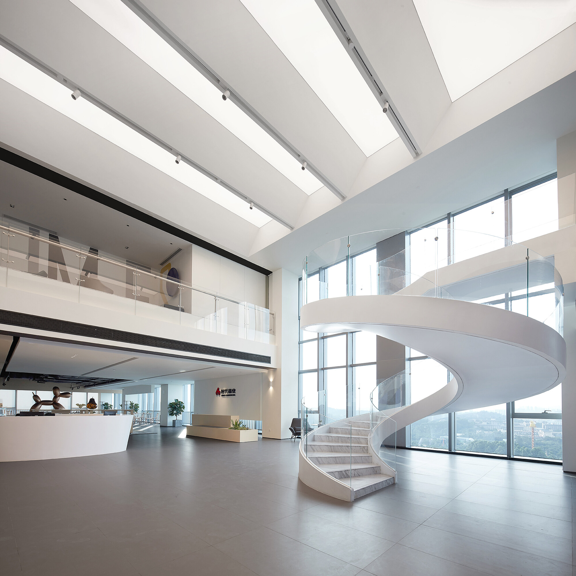 办公大堂丨共生形态 C&C DESIGN-10