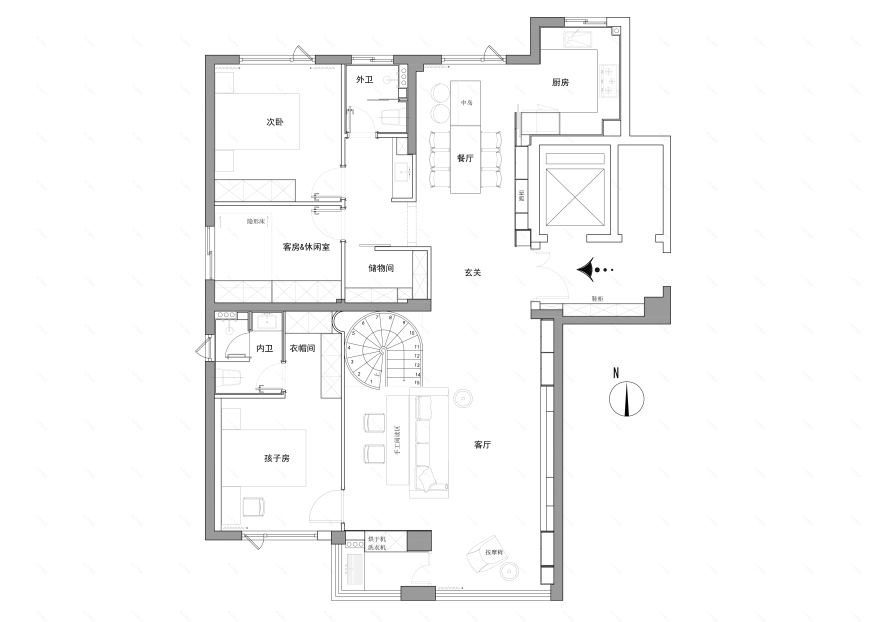 浙江温州融悦东方复式公寓法式浪漫丨中国温州丨T.D.LEMON-37