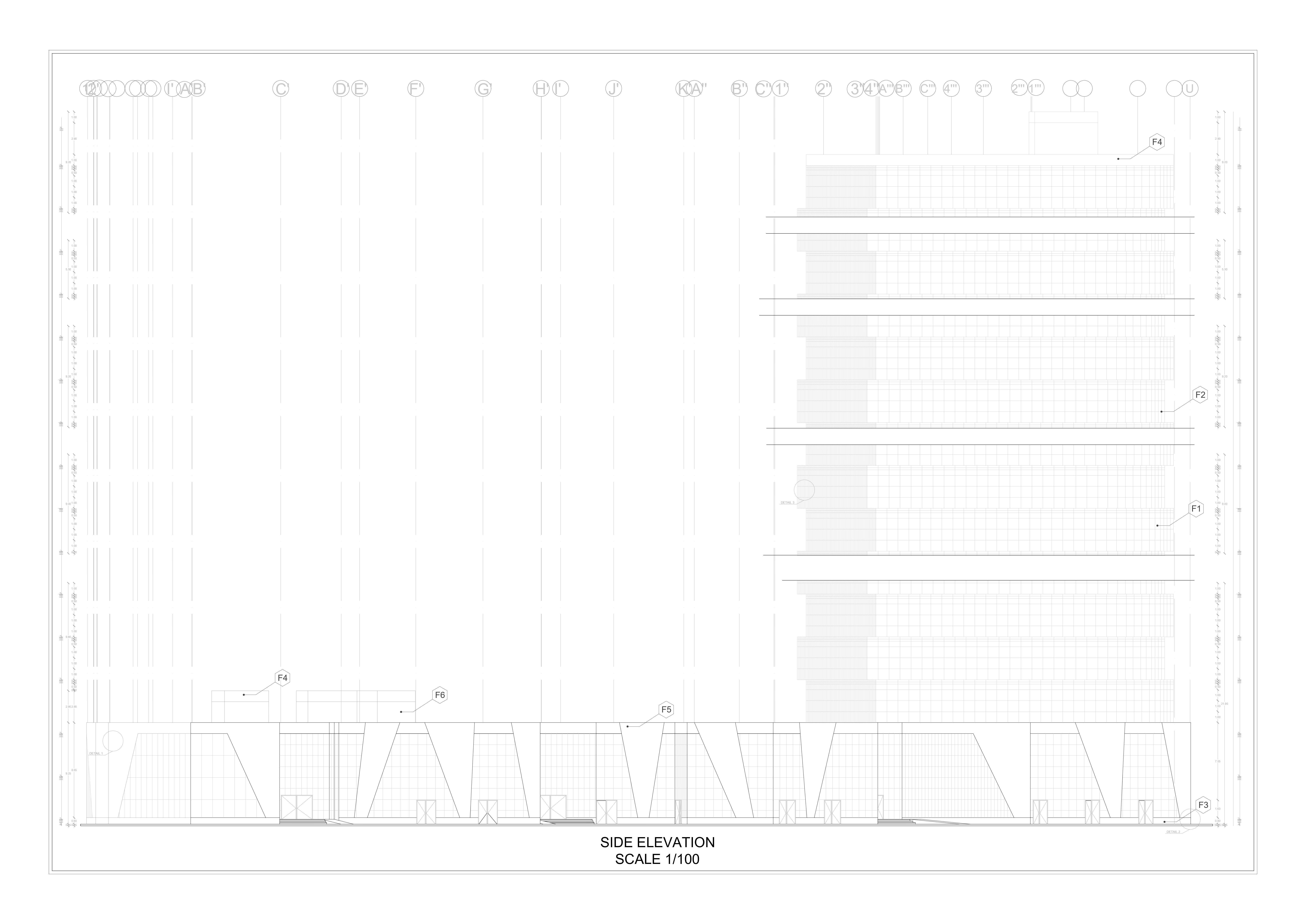 Bank Headquarter - working drawing-12