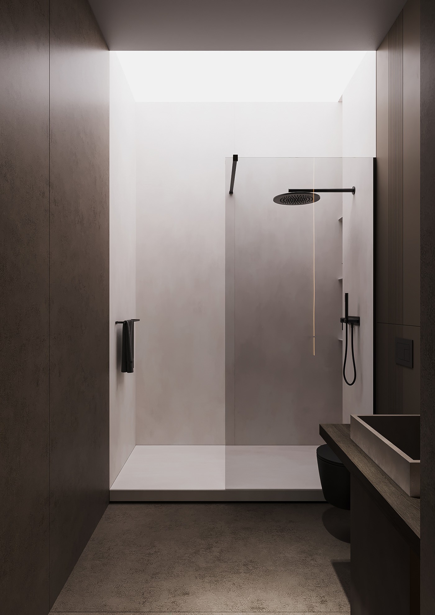 130平米极简风住宅设计 超有气质-18