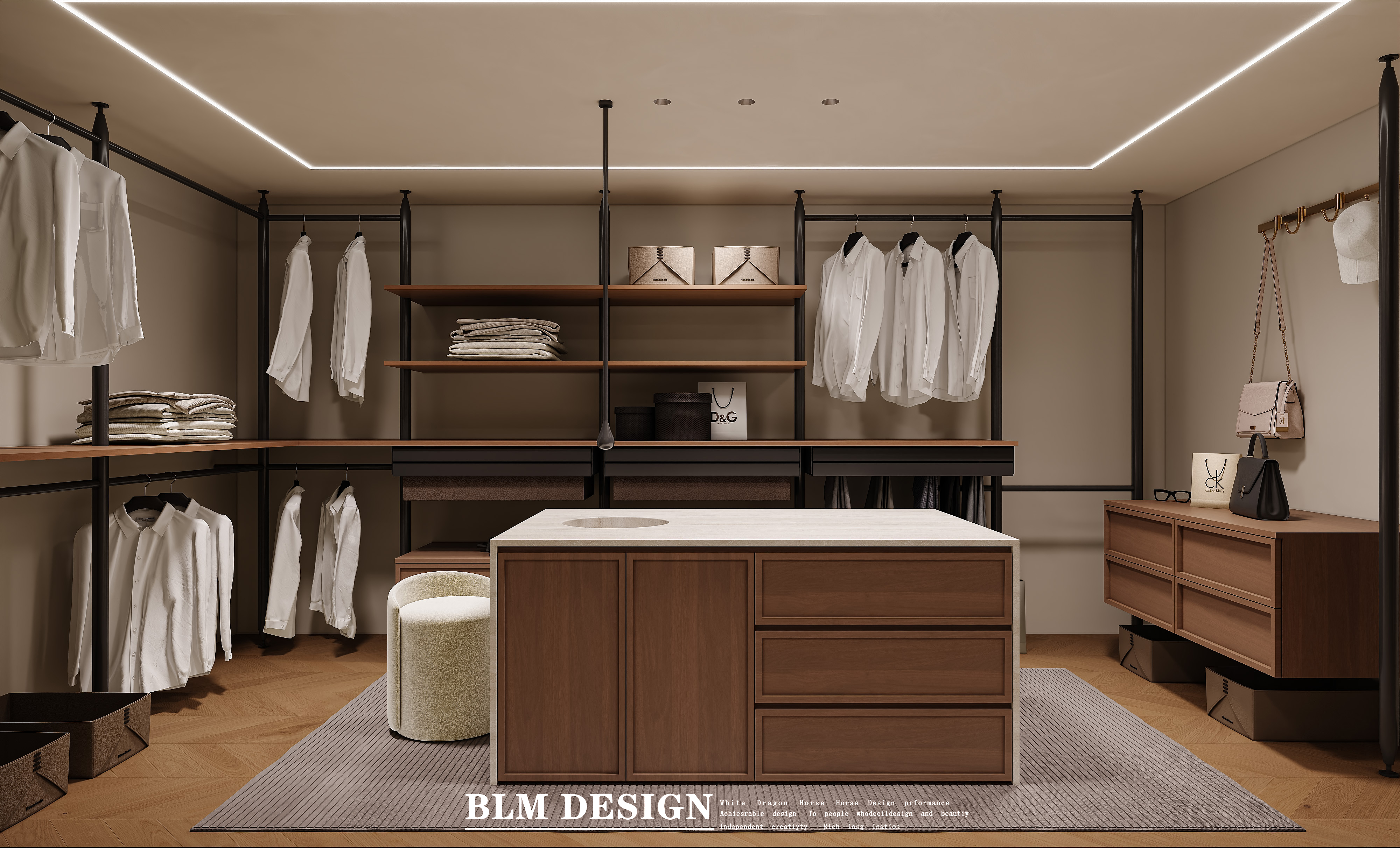 白龙马家装效果图案例-8