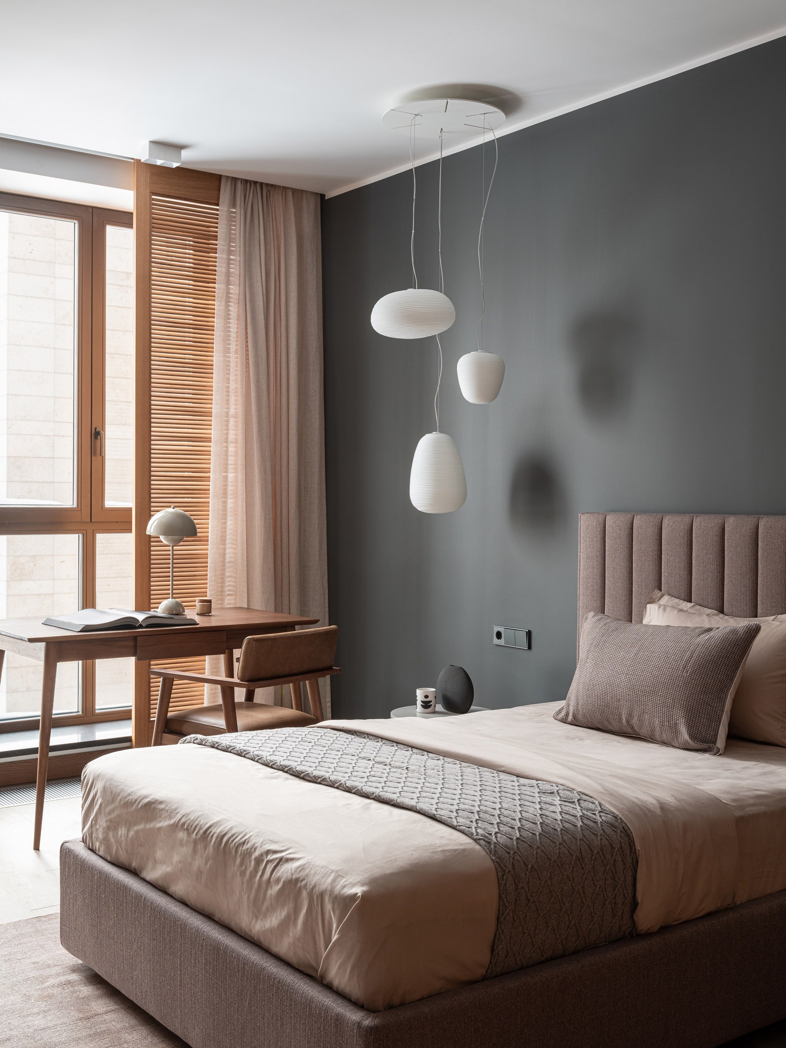 极简木质空间 | 莫斯科 117 平米公寓设计-22