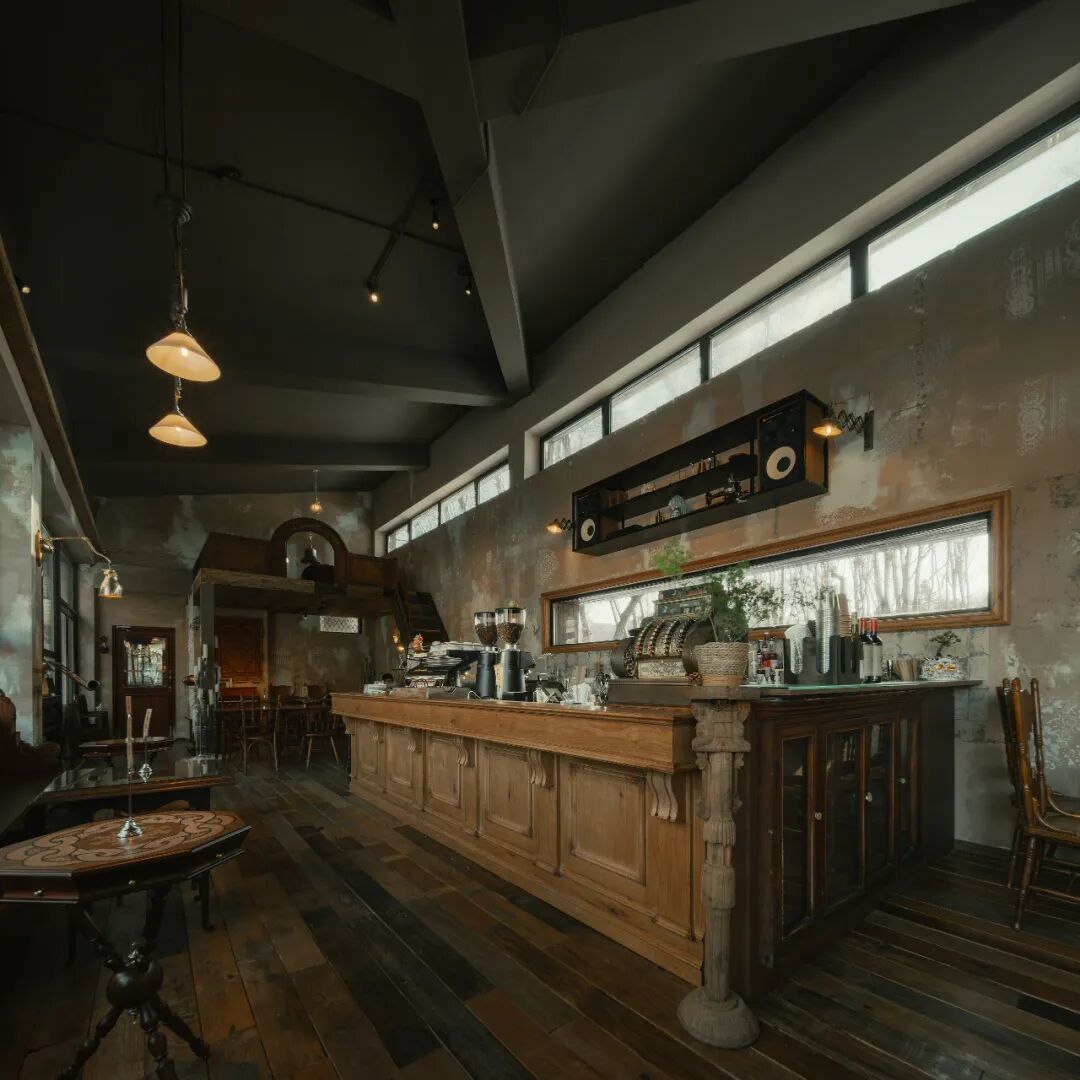 黑松果coffee& pizza丨中国长春丨杨光空间设计工作室-11