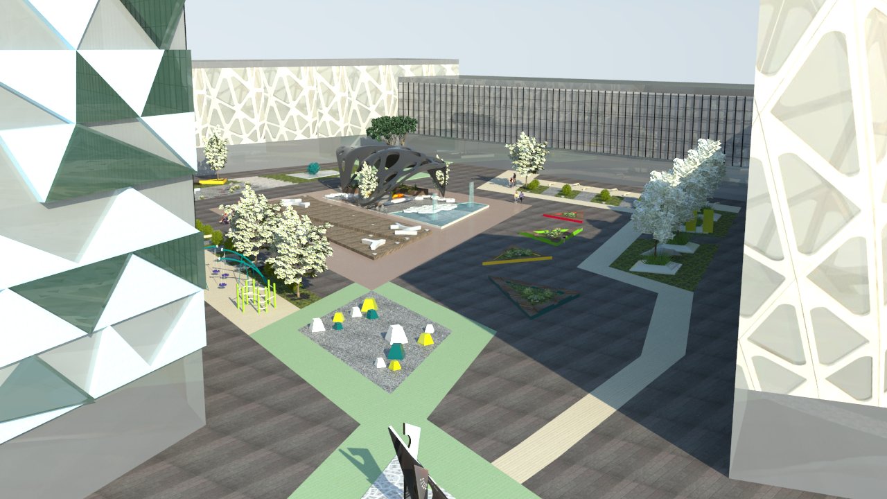 城市商业住宅中心设计-9