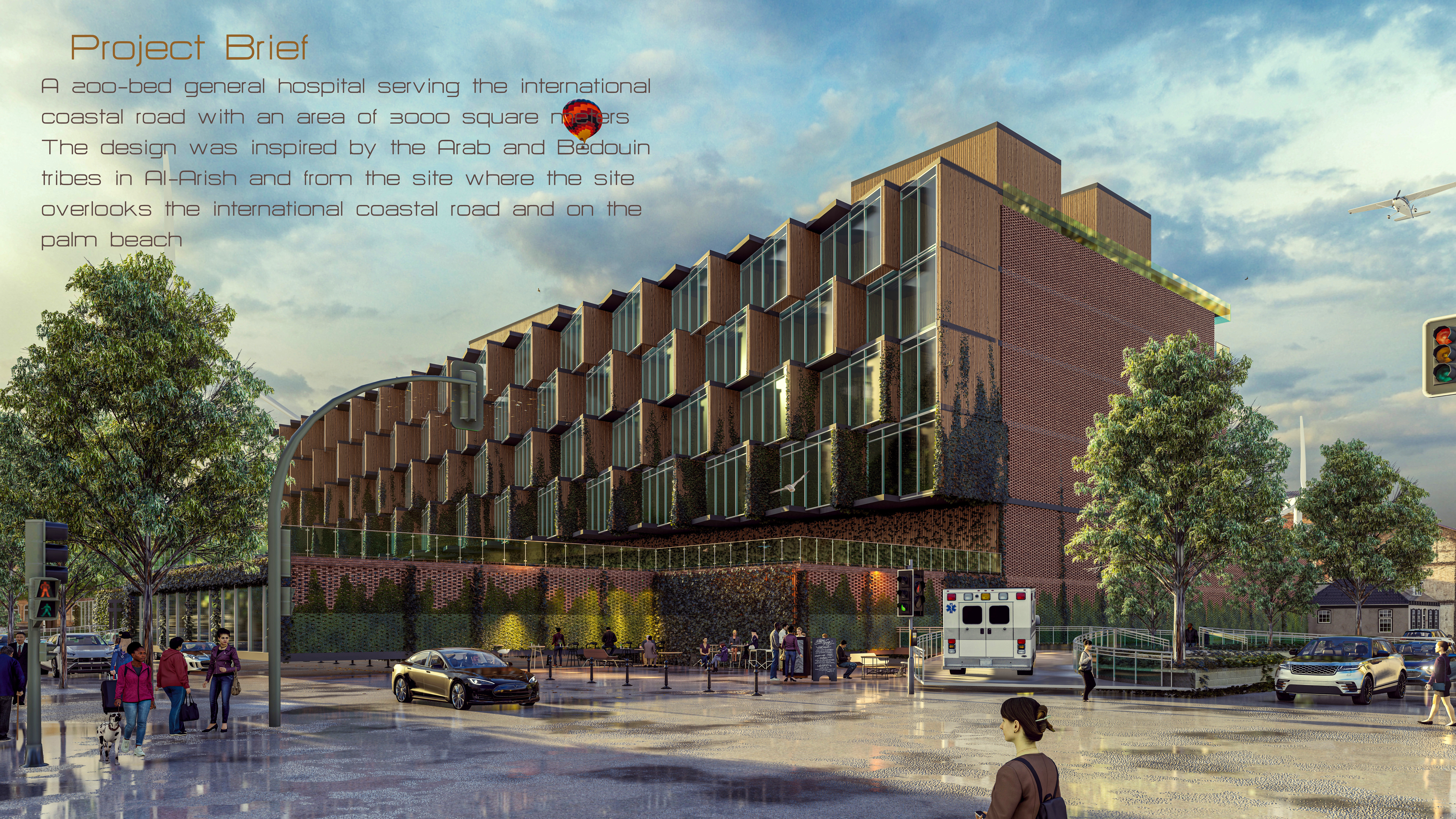 Sustainable Hospital project ( LEED GOLD )-0