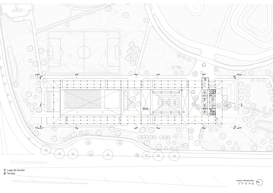 哥伦比亚公园城市体育文化中心-35