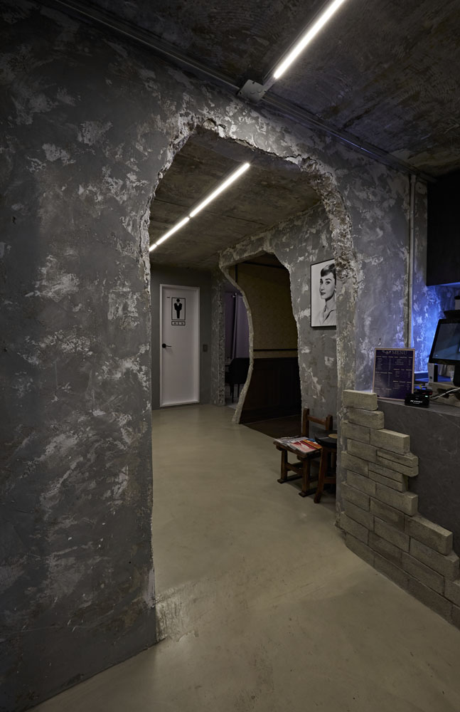 21 平米小屋变身复古咖啡馆，设计亮点独具匠心-15