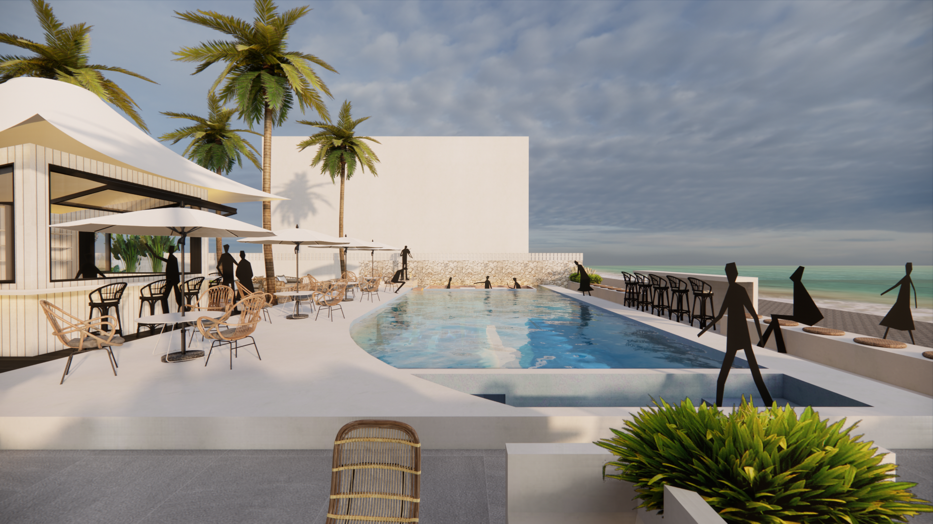 海岸度假民宿设计丨中国深圳丨吾疆设计-15