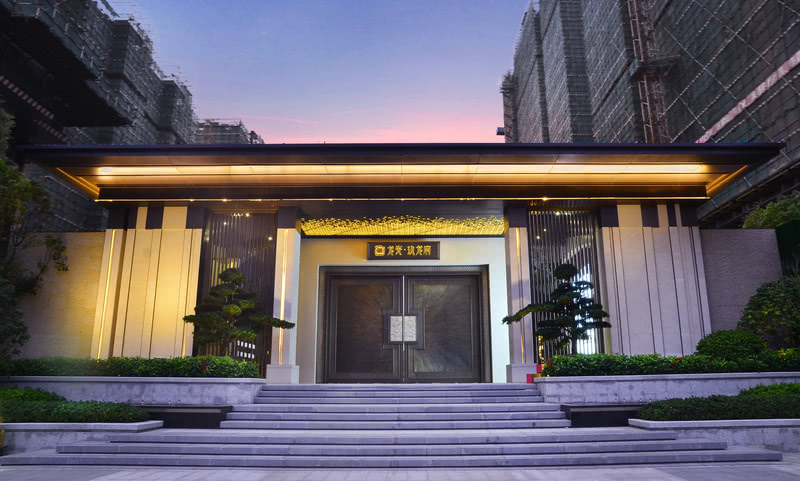 陆丰龙光玖龙府居住区 现代景观设计典范-0